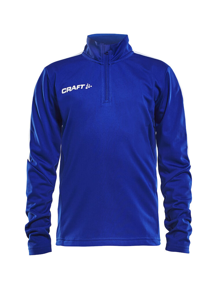 Progress Halfzip LS Tee Jr Club Cobolt 122/128