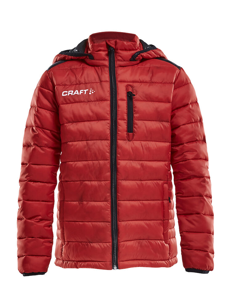 Isolate Jacket Jr Bright Red 122/128