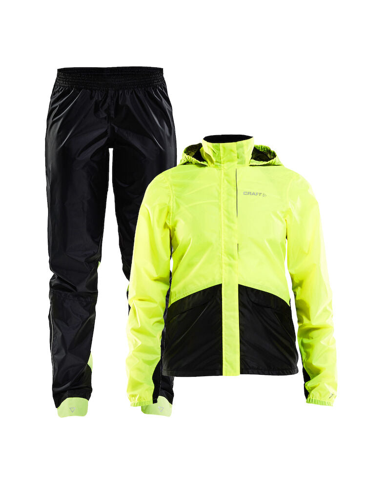 Transit Rain Set W Black/Flumin XS