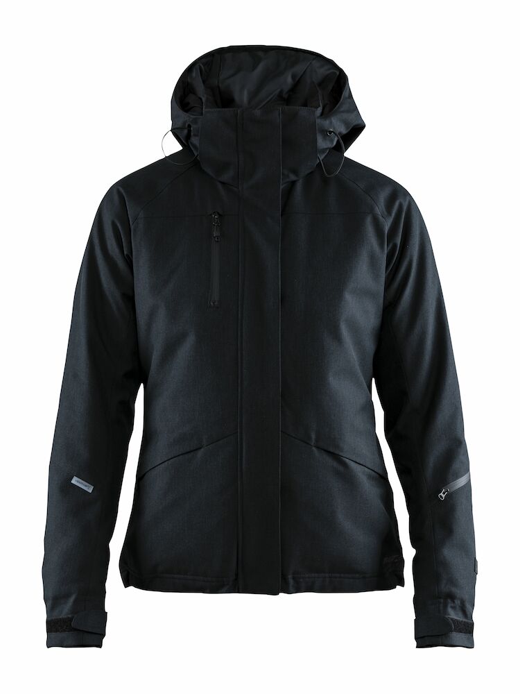 Mountain Padded Jkt W Black Melange XS