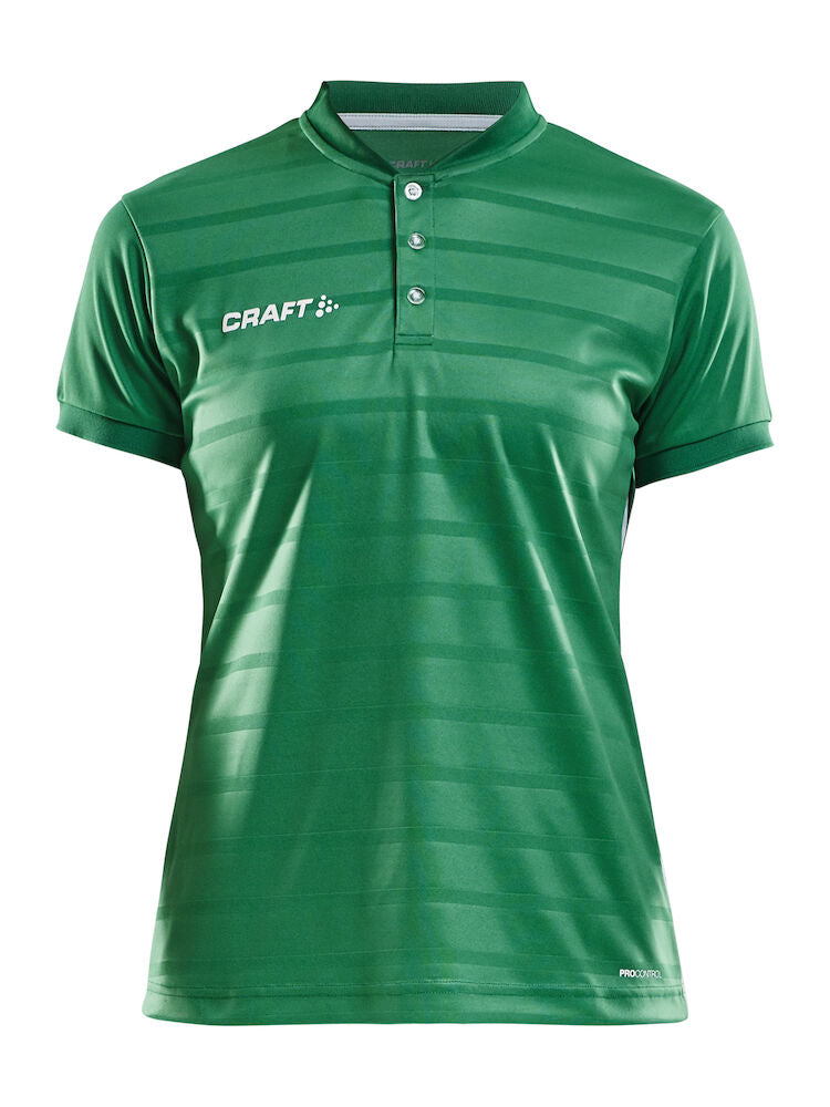 Pro Control Button Jersey W Team Green/W XS