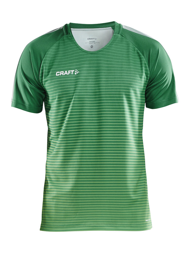 PRO CONTROL STRIPE JERSEY M COB/BR Team Green/C XS