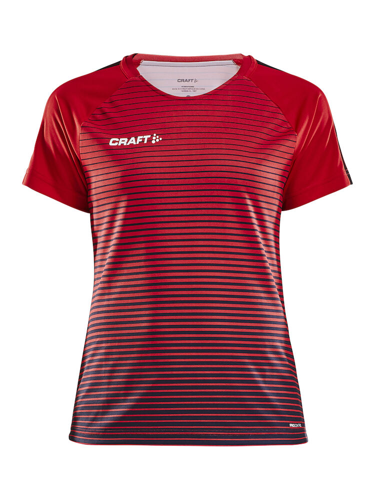 PRO CONTROL STRIPE JERSEY W COB/BR Bright Red/N XS