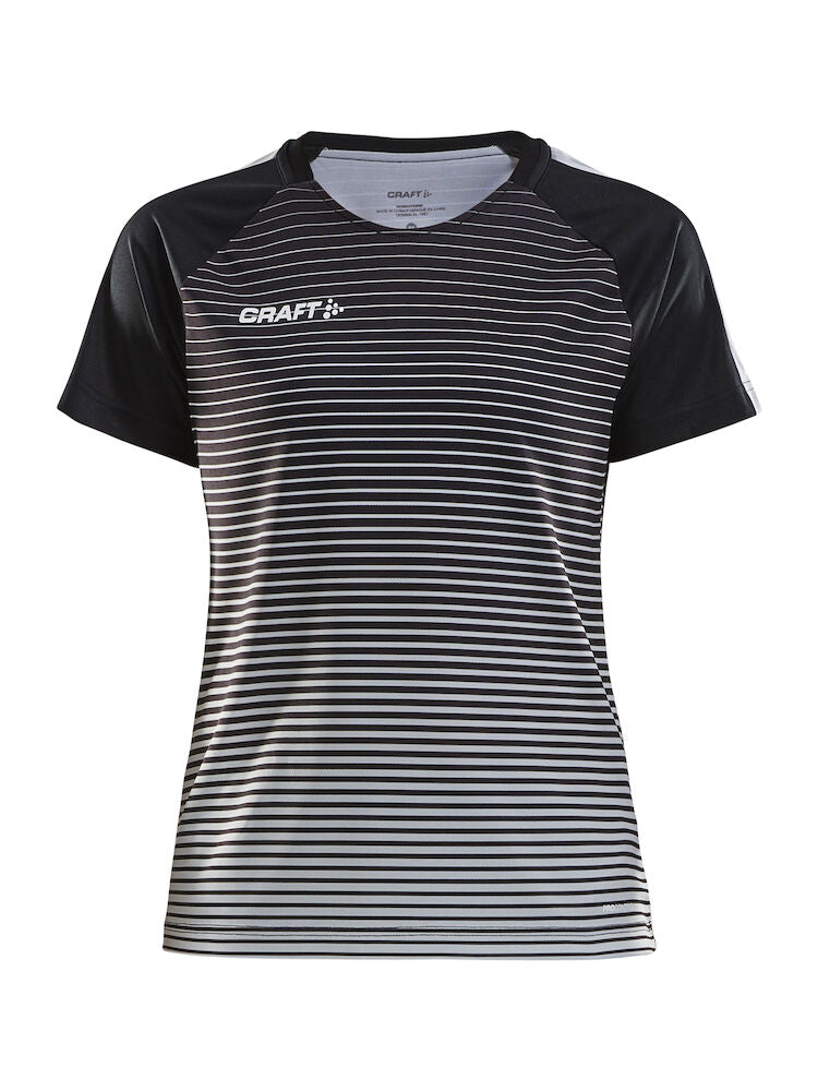 PRO CONTROL STRIPE JERSEY W COB/BR Black/Platin XS
