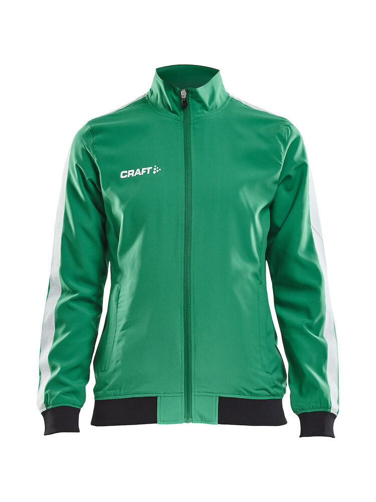 Pro Control Woven Jacket W Team Green XS