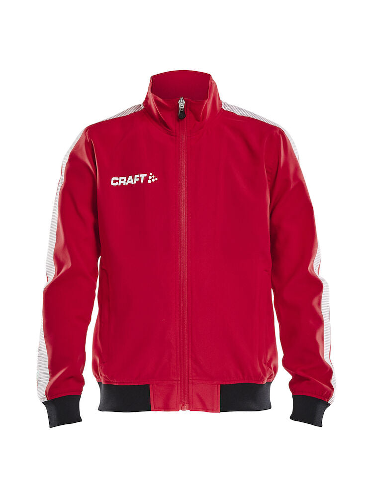 Pro Control Woven Jacket Jr Bright Red 122/128