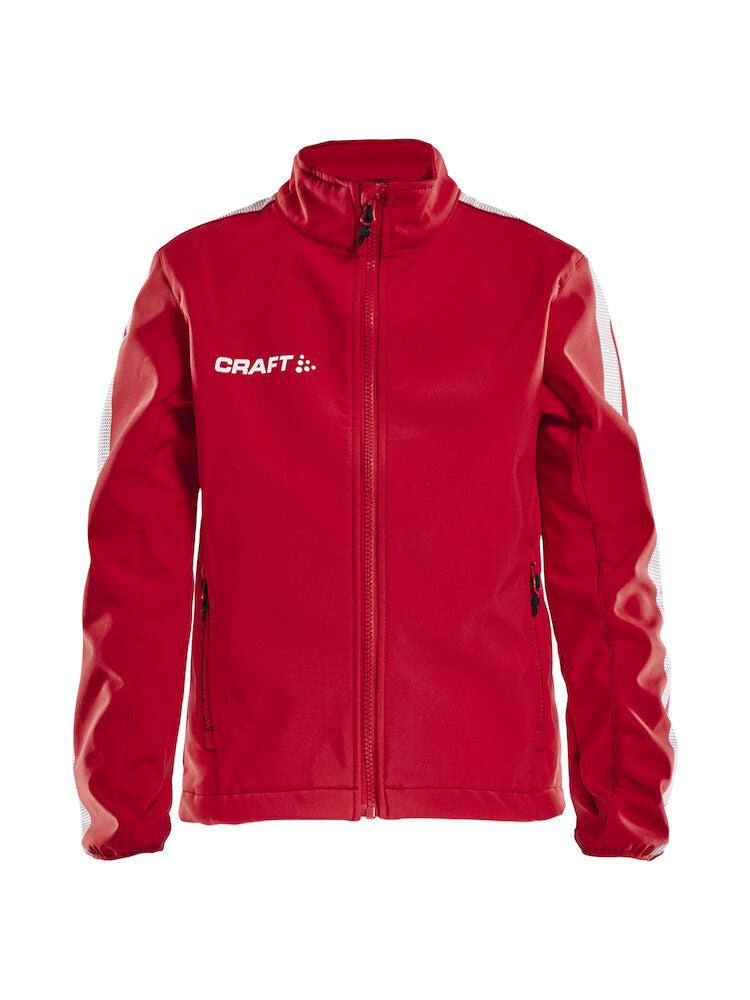 Pro Control Softshell Jacket Jr Bright Red 122/128