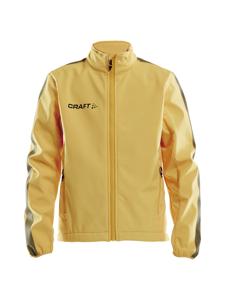 Pro Control Softshell Jacket Jr Yellow 122/128