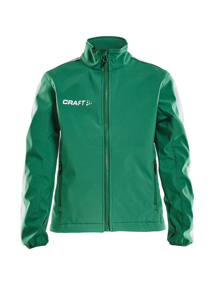 Pro Control Softshell Jacket Jr Team Green 122/128