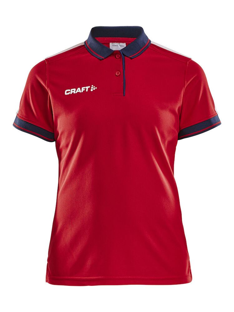 Pro Control Poloshirt W Bright Red/N XS