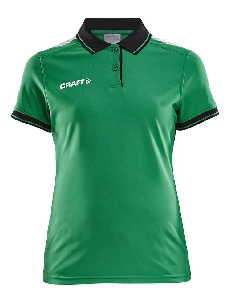 Pro Control Poloshirt W Team Green/B XS