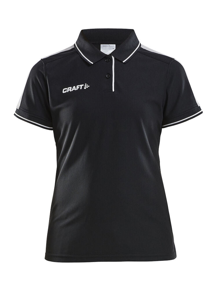 Pro Control Poloshirt W Black/White XS