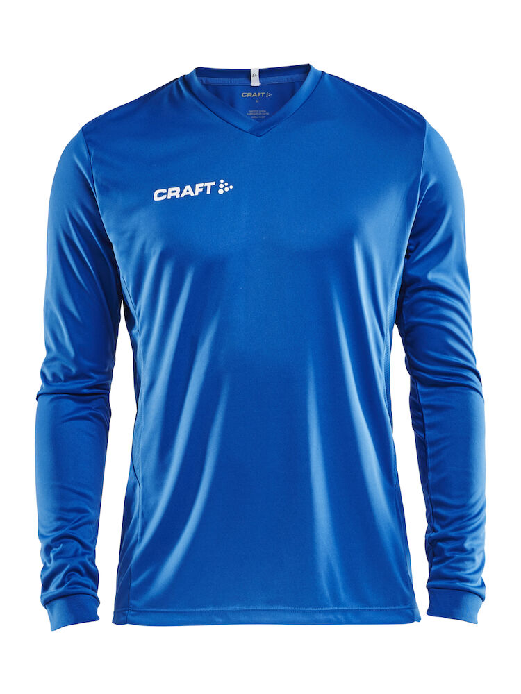 Squad Jersey Solid Ls M Royal Blue XS