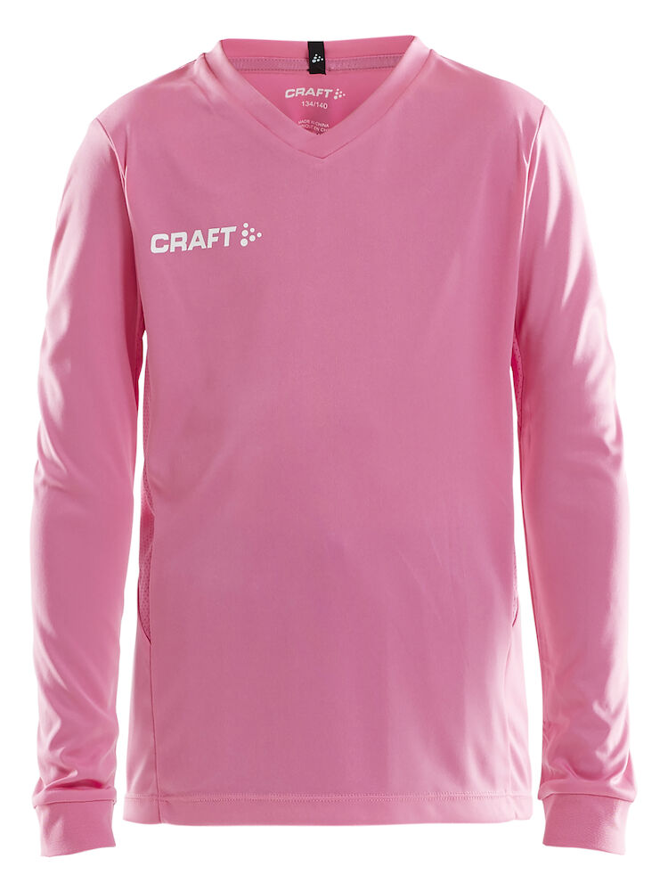 Squad Jersey Solid Ls Jr Pop 122/128