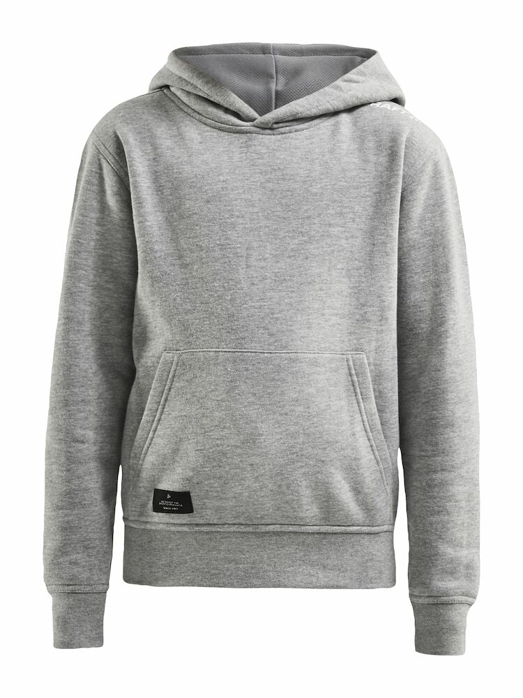 Community Hoodie Jr Grey Melange 122/128