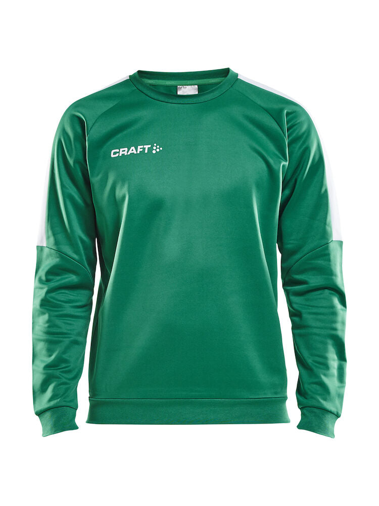 Progress R-Neck Sweater M Team Green/W XS
