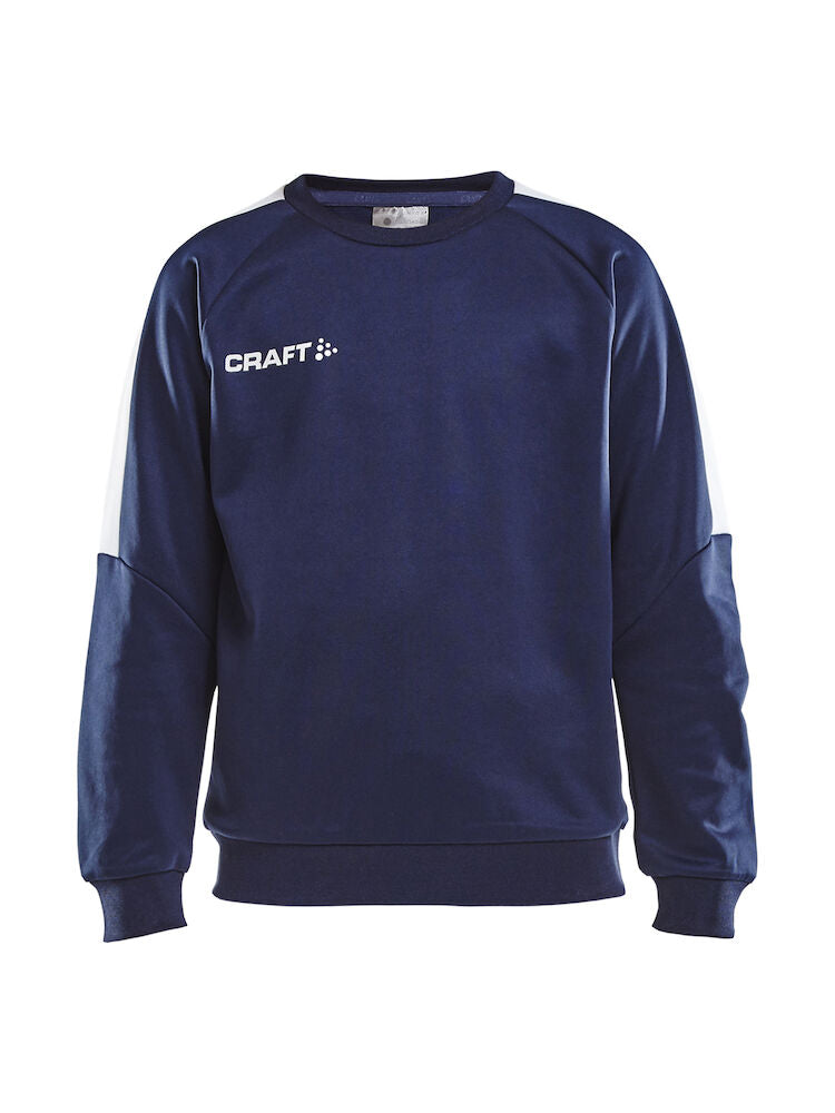 Progress R-Neck Sweater Jr Navy/White 122/128
