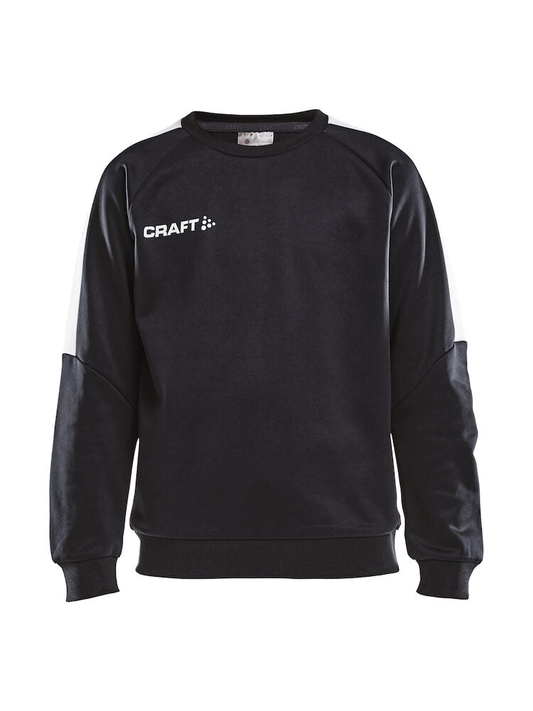 Progress R-Neck Sweater Jr Black/White 122/128