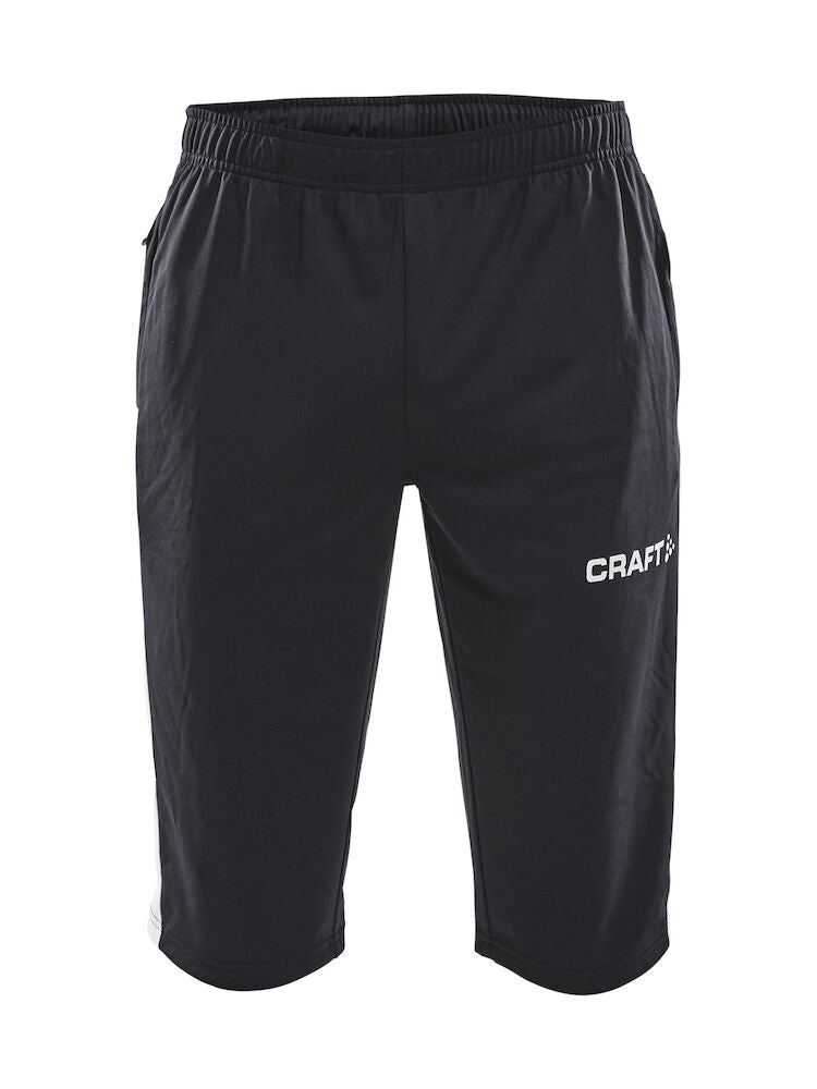 Progress 3/4 Pants M Black/White XS