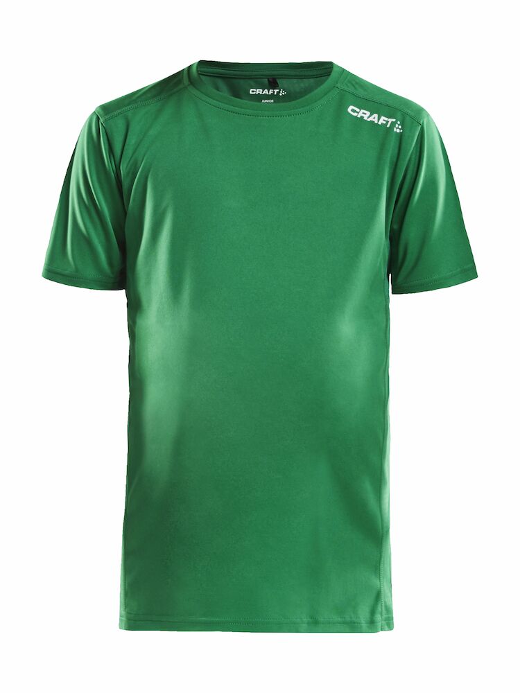 Rush SS Tee JR Team Green 110/116