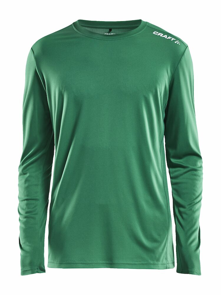 Rush LS Tee M Team Green XS