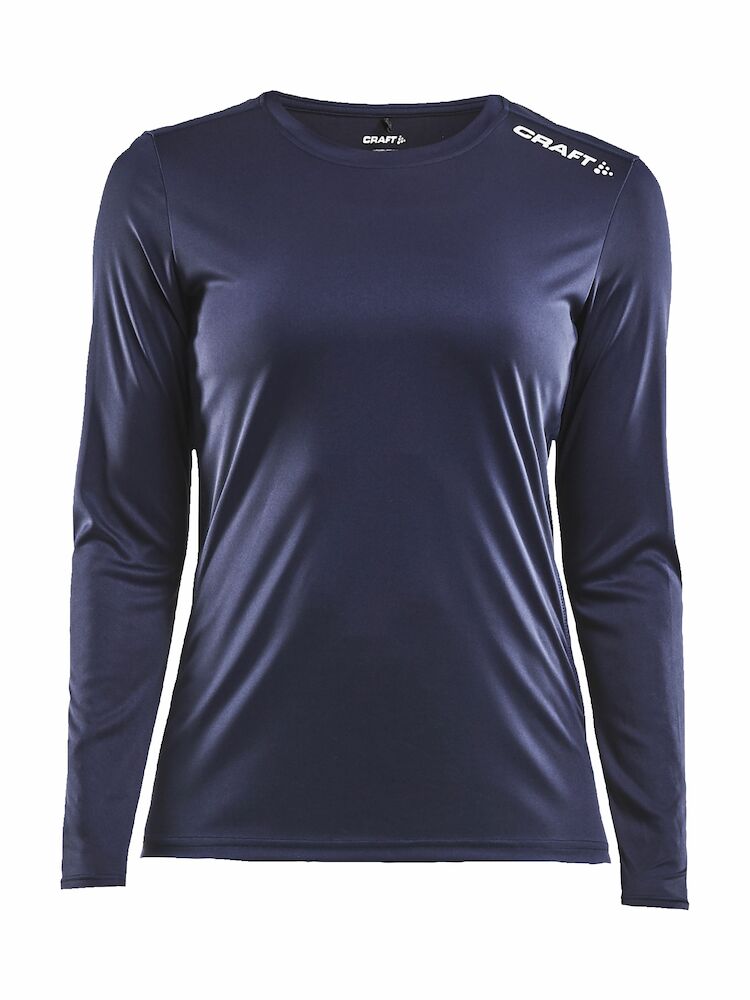 Rush LS Tee W Navy XS