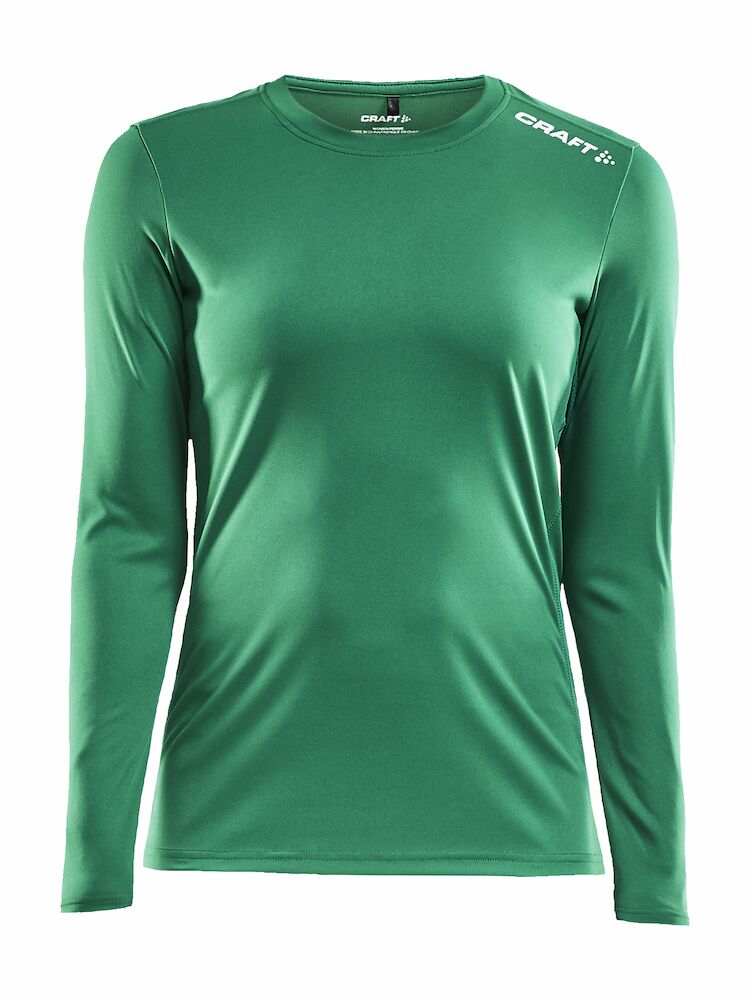 Rush LS Tee W Team Green XS