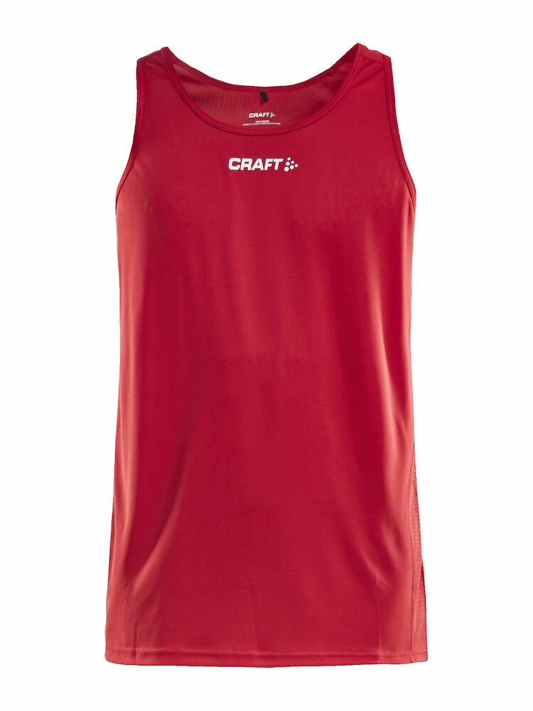 Rush Singlet M Bright Red XS