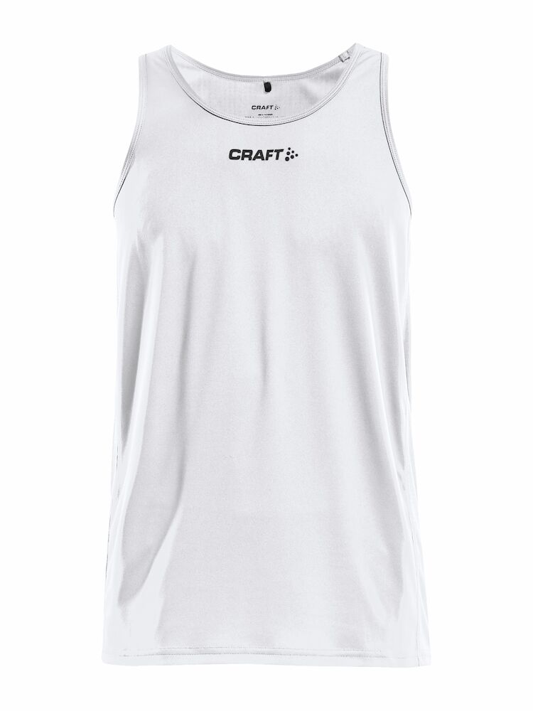 Rush Singlet M White XS