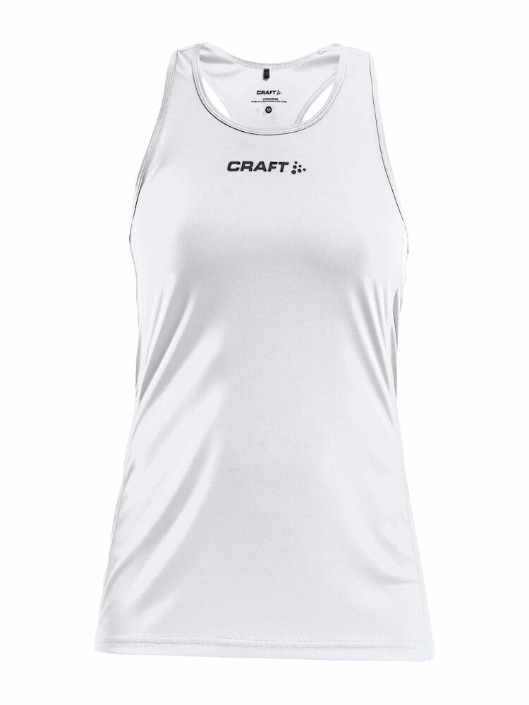 Rush Singlet W White XS