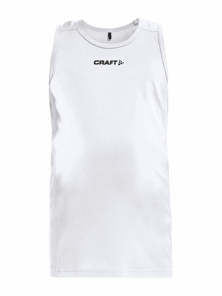 Rush Singlet JR White 110/116