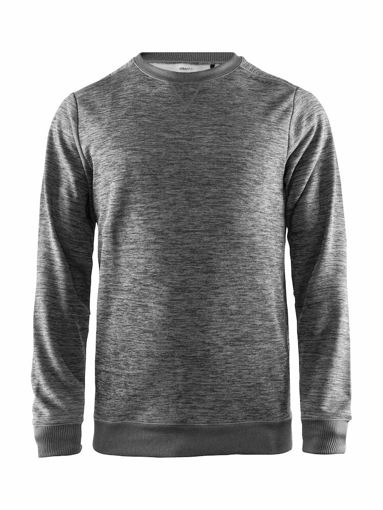 Leisure Crewneck M Dk Grey Melange S