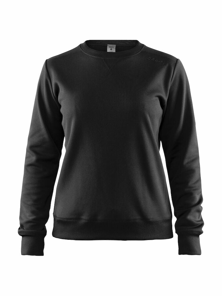 Leisure Crewneck W Black XS
