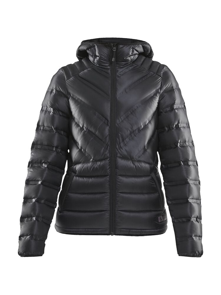 Lt Down Jkt W Black L
