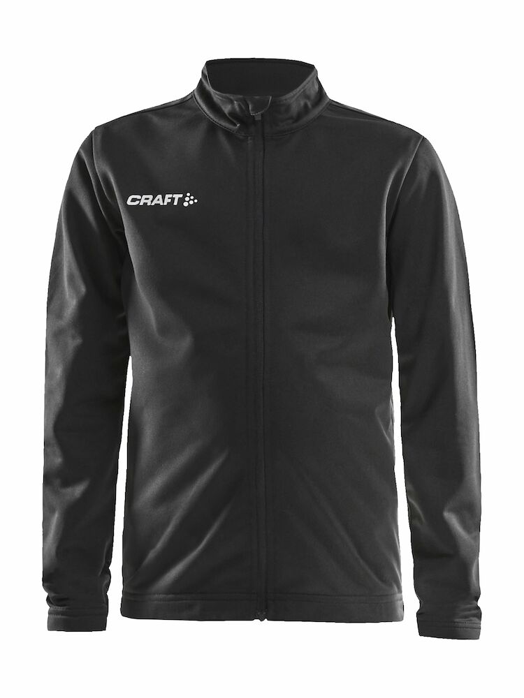 Squad Jacket Jr Black 122/128