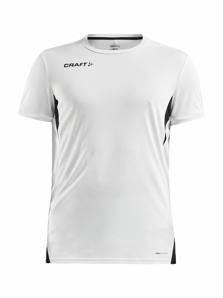 Pro Control Impact Ss Tee M White/Black XS