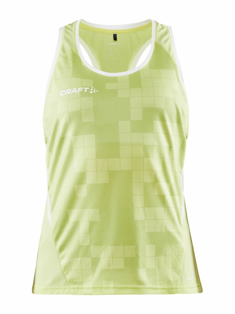 Pro Control Impact Singlet W Giallo-white XS