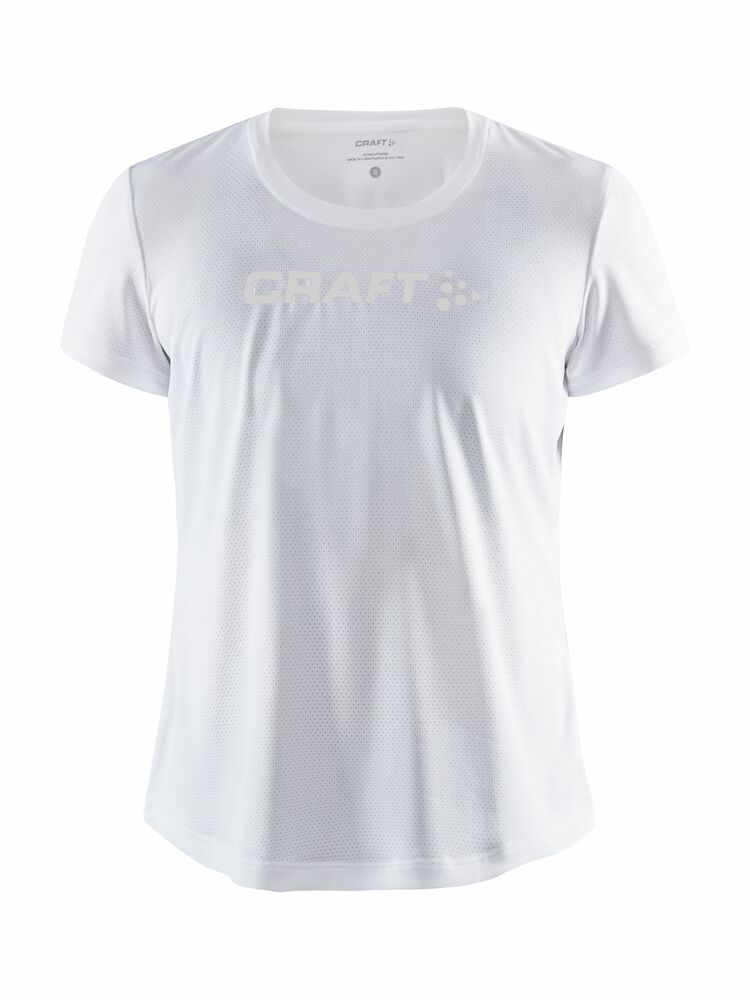 Core Essence Ss Mesh Tee W White XS