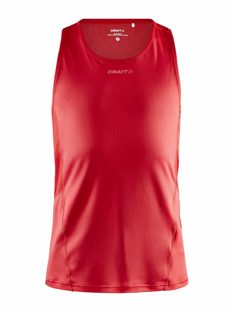 Adv Essence Singlet M Bright Red XS