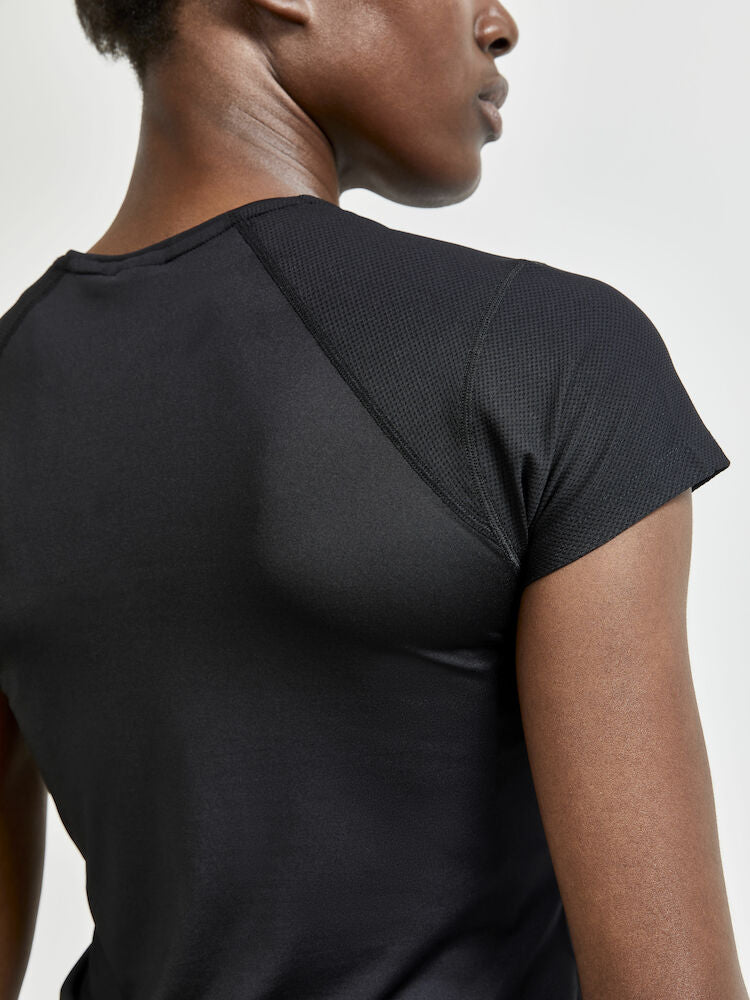 ADV Essence SS Slim Tee W Black