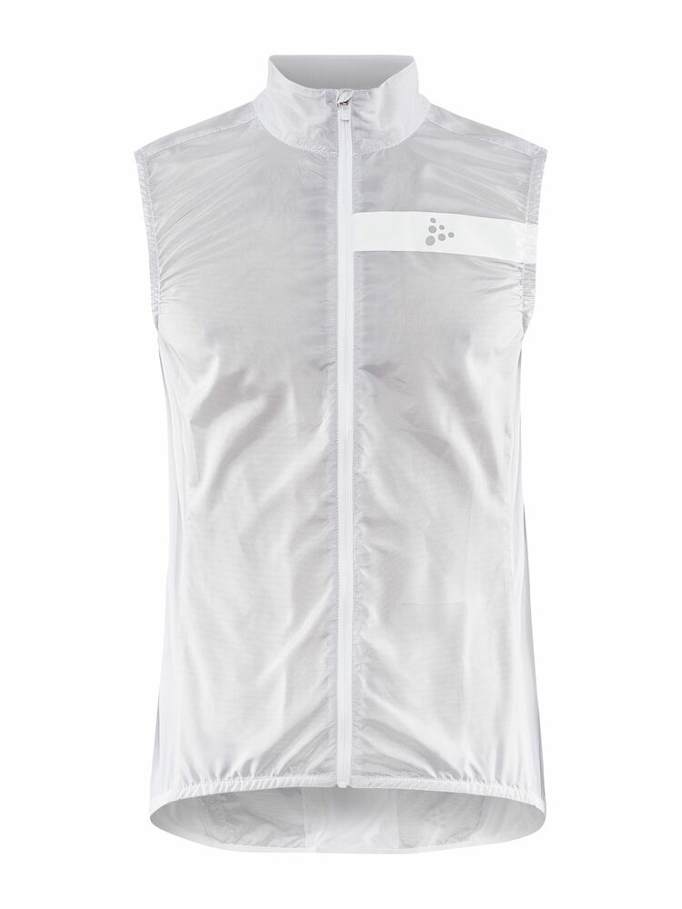 Adv Essence Light Wind Vest M White XS