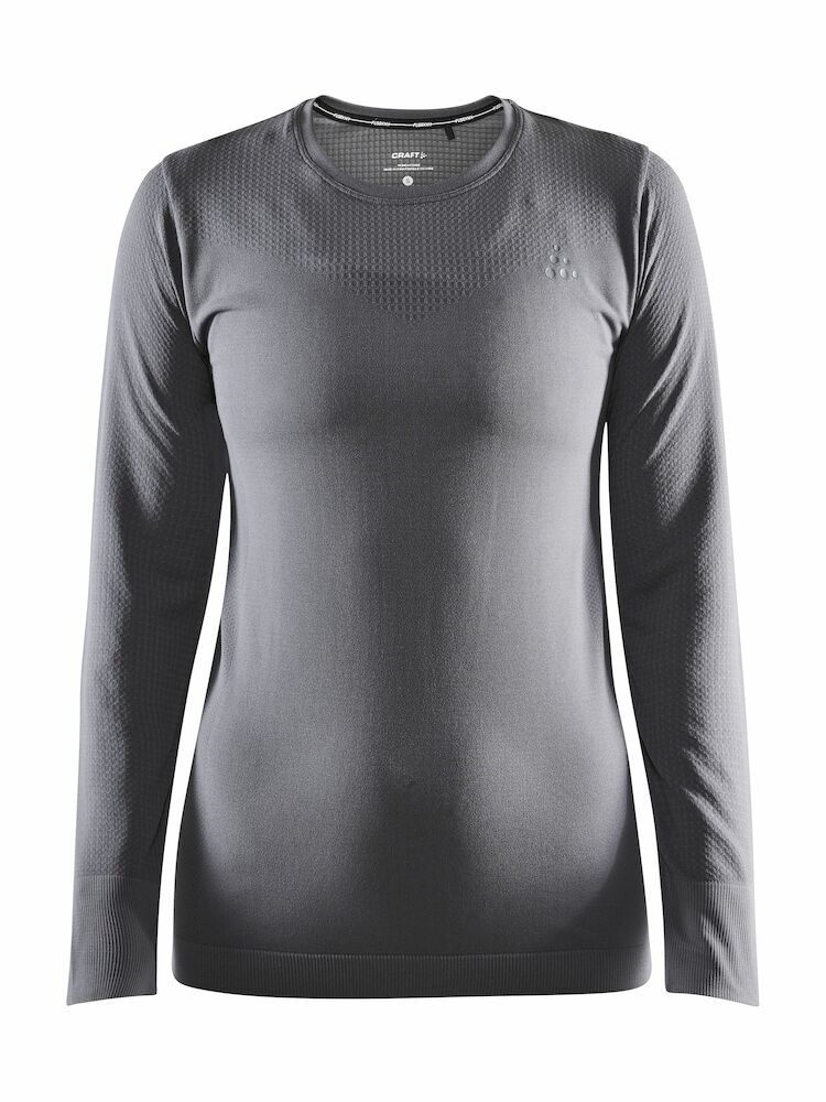 Fuseknit Light Rn Ls W Granite S