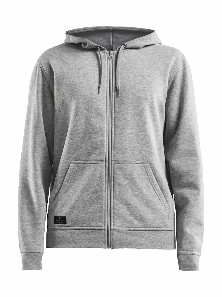 Community Fz Hoodie M Grey Melange XS