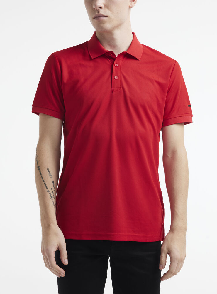 CORE Unify Polo Shirt M Bright Red