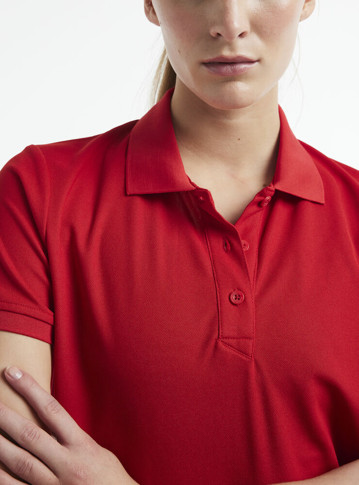 CORE Unify Polo Shirt W Bright Red