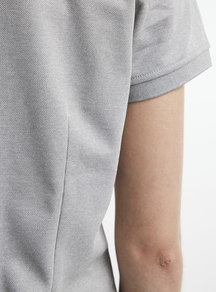 CORE Unify Polo Shirt W Grey Melange