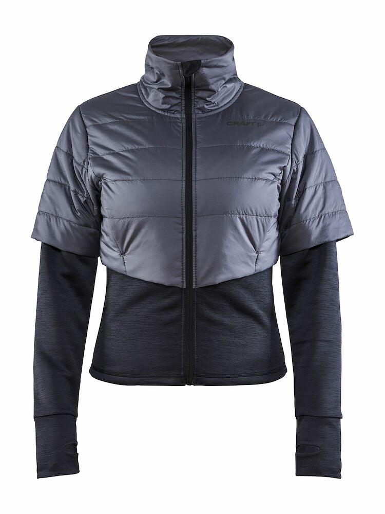 Adv Warm Padded Jkt W Black/Asphalt XS