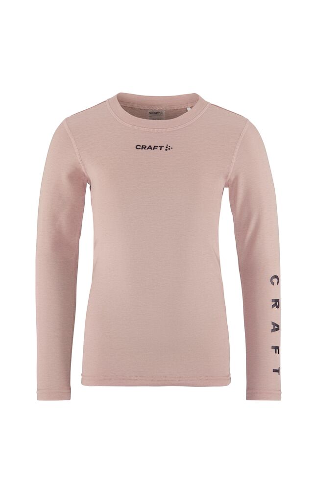 Core Warm Baselayer Set Jr Charm/Dk Plum 74/80