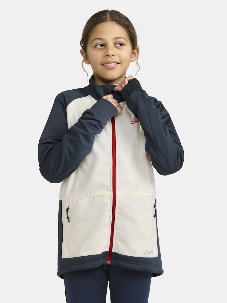 Core Warm XC Jacket Jr Blaze-Tofu 134/140