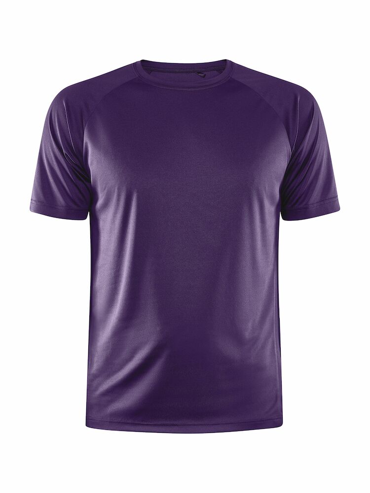 Core Unify Training Tee M True Purple XS
